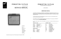 Fender Princeton-112-Plus - Service Manual